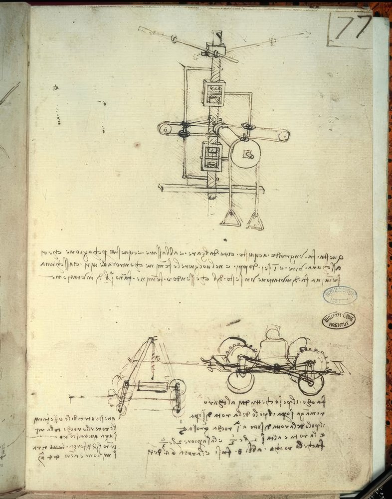 LEONARDO The machines レオナルド・ダ・ヴィンチ Leonardo da Vinci - Maschinen
